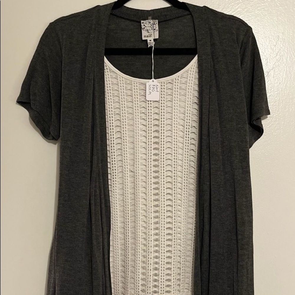 Naïf brand Size M Blouse/cardigan